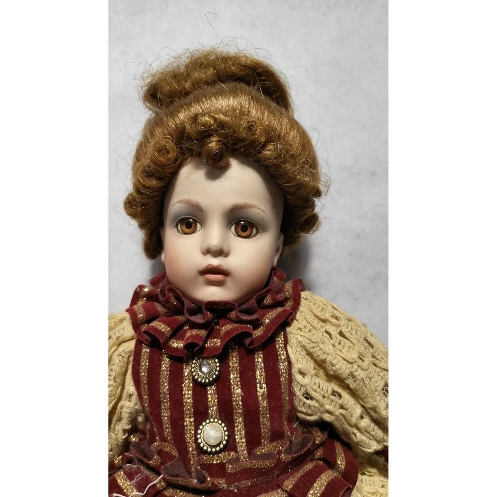 Porcelain Doll Collectible Grandma's blessing by Louis Nichole Victorian  Dress